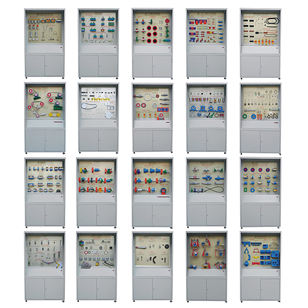 機(jī)械零件陳列柜（觸控語(yǔ)音解說(shuō)）,機(jī)械零件示教陳列柜
