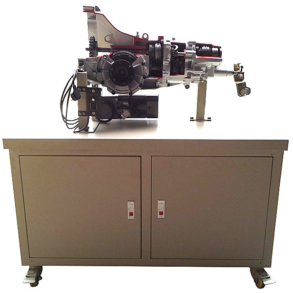 手動變速器解剖運行實訓臺(圖1) 手動變速器解剖運行實驗臺,中央彈簧式離合器實驗裝置