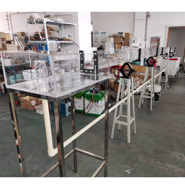 水流銜接演示實(shí)驗(yàn)裝置(圖1) 水流銜接演示實(shí)驗(yàn)裝置,智能型機(jī)床電氣綜合實(shí)驗(yàn)臺